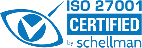 ISO 27001 Certified by Schellman